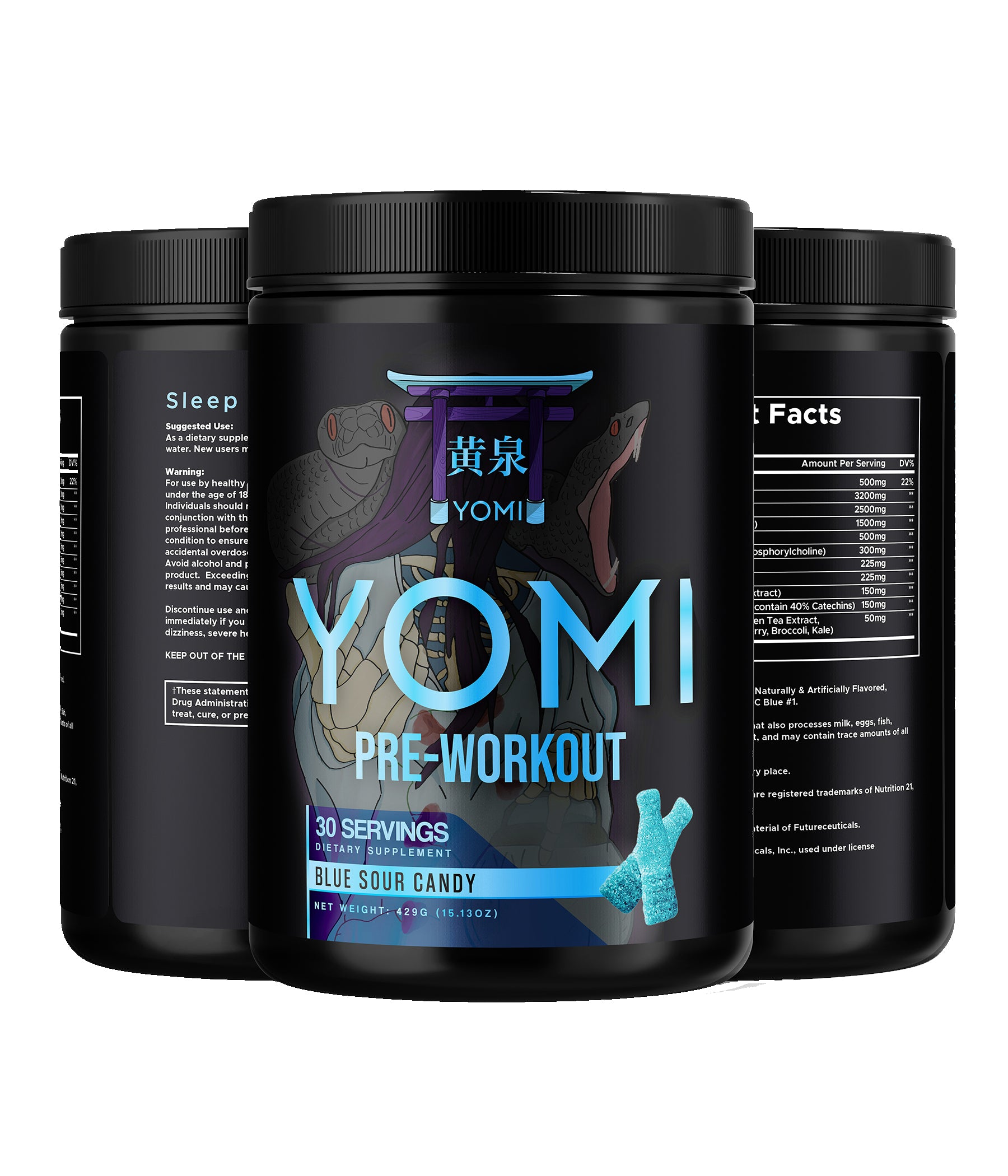 Yomi Pre-Workout - Yomi Supplements